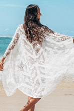 Load image into Gallery viewer, Jessica Embroidery Long Sleeve Tied Cover Up